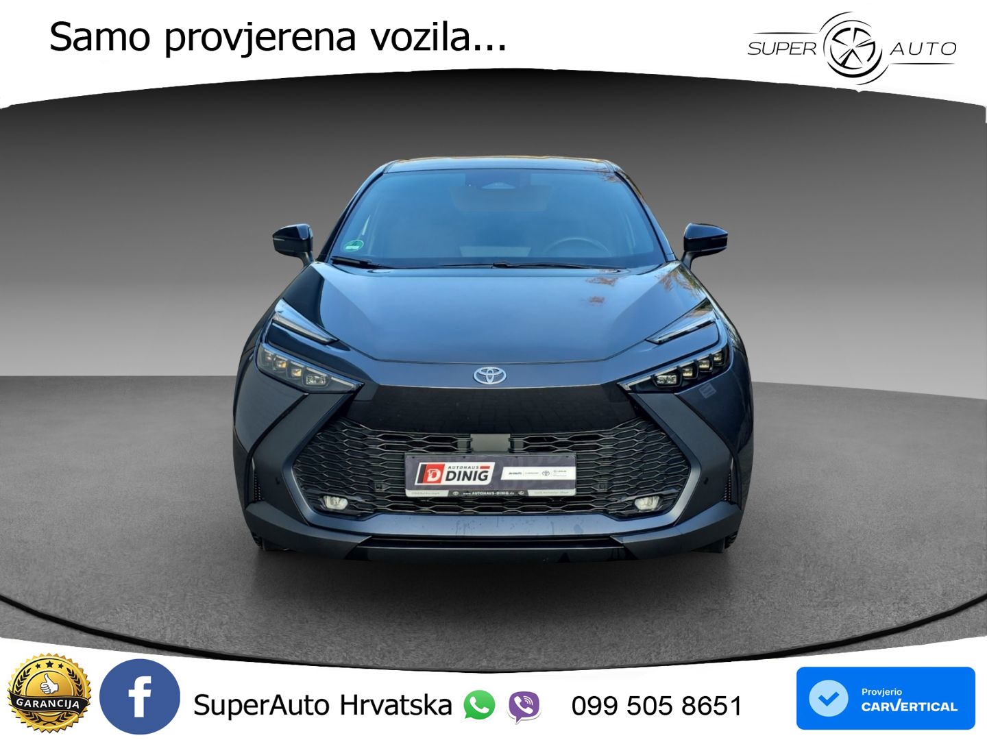 Toyota C-HR 2.0 (198 KS) Hybrid e-CVT Team Deutschland LED+GR SJED+ACC