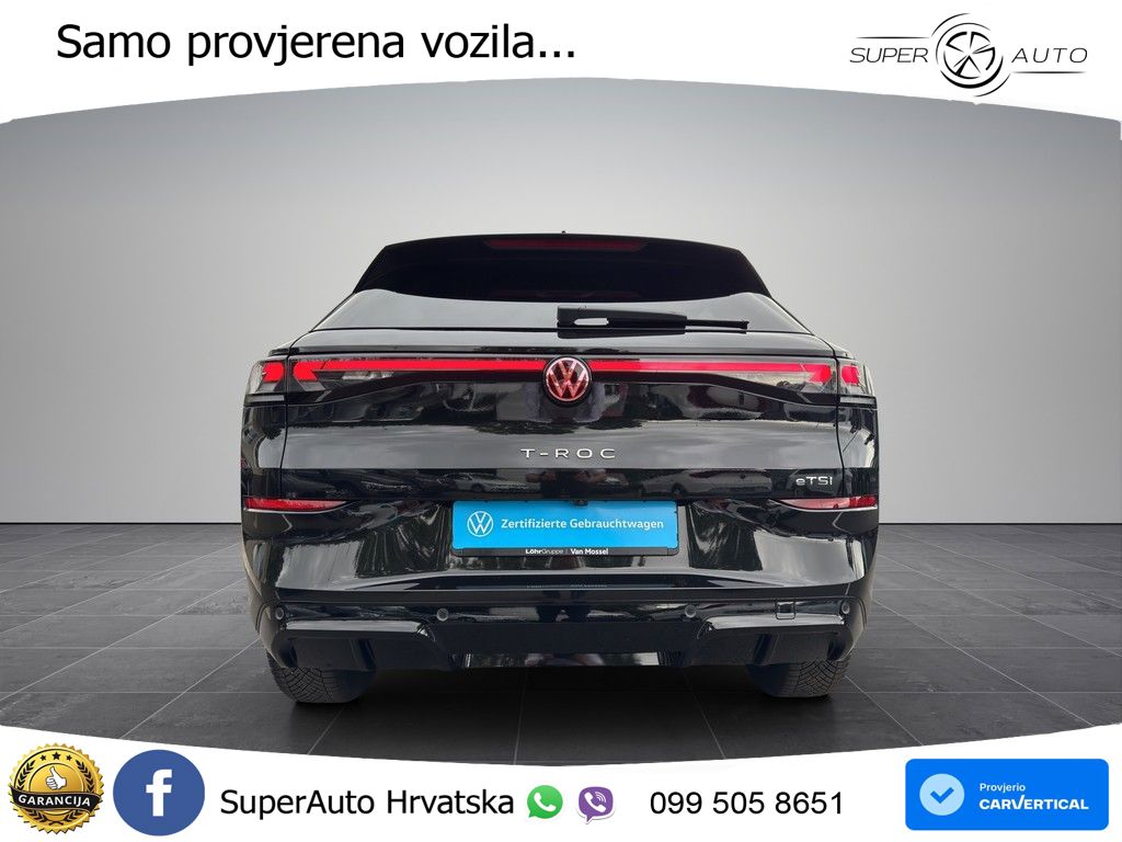 Volkswagen T-Roc 1.5 eTSI (150 KS)  DSG R-Line MATRIX+GR SJED+KAM