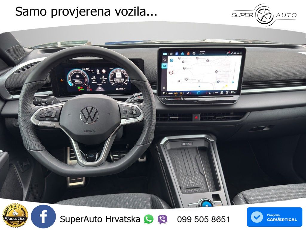 Volkswagen T-Roc 1.5 eTSI (150 KS)  DSG R-Line MATRIX+GR SJED+KAM