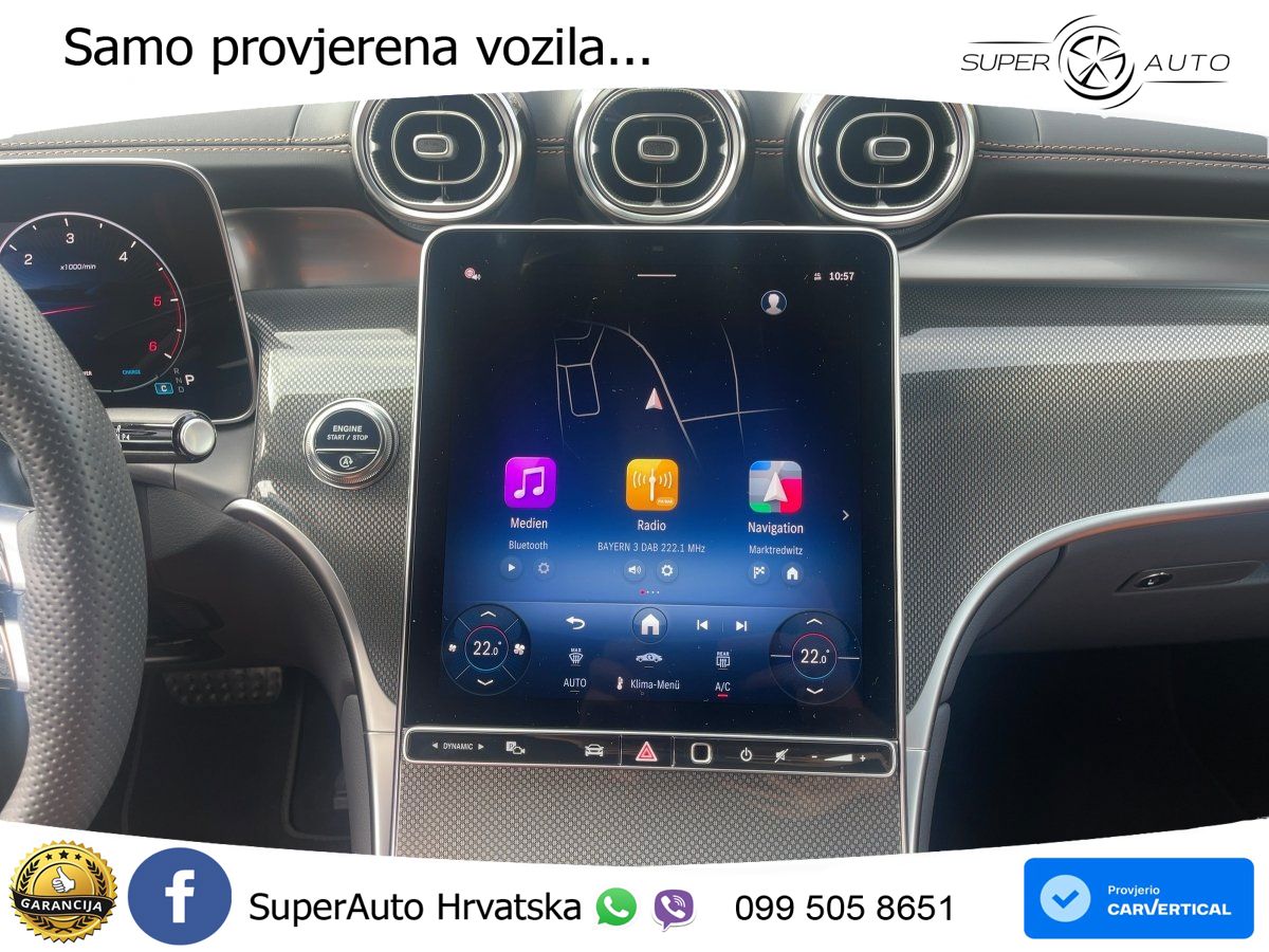 Mercedes GLC 220d (197 KS) 4MATIC 9G-TRONIC AMG LED+GR SJED+ACC