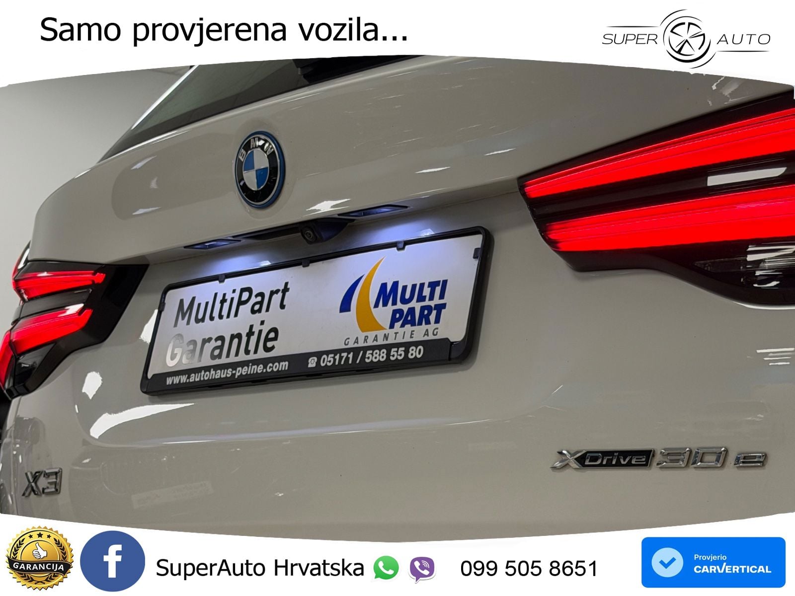 BMW X3 30e xDrive Steptronic LED+GR SJED+ACC