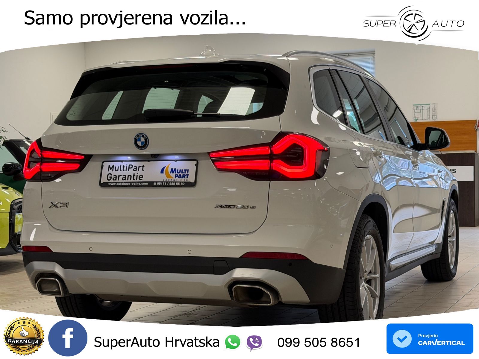 BMW X3 30e xDrive Steptronic LED+GR SJED+ACC