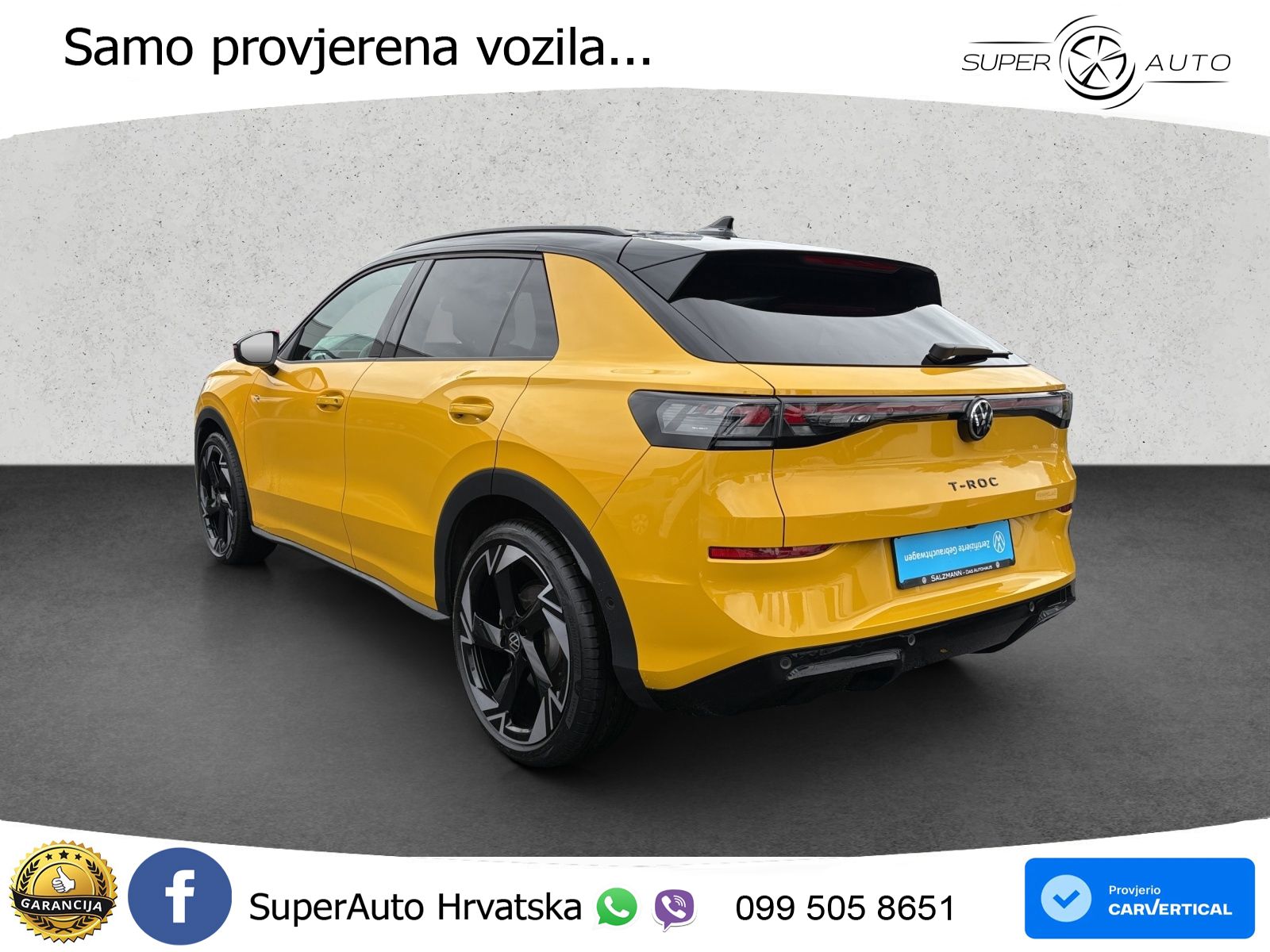 Volkswagen T-Roc 1.5 eTSI (150 KS)  DSG R-Line LED+GR SJED+ACC