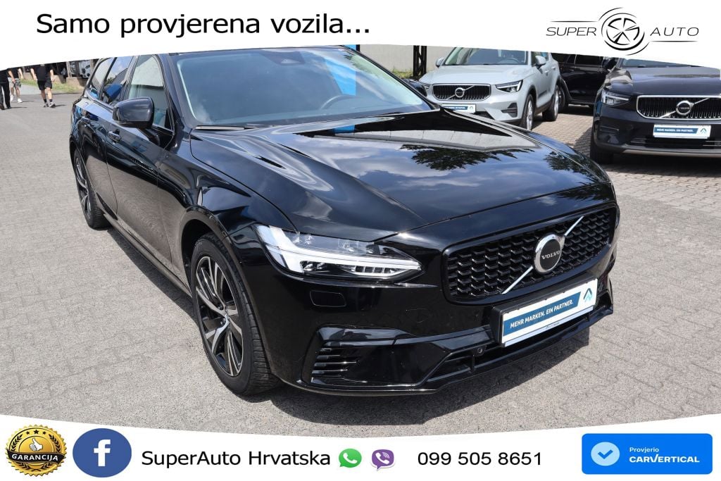 Volvo V90 Recharge T6 AWD Geartronic LED+GR SJED+ACC