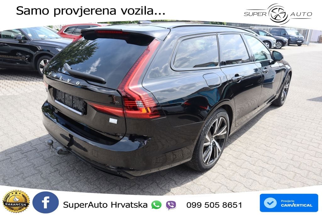 Volvo V90 Recharge T6 AWD Geartronic LED+GR SJED+ACC