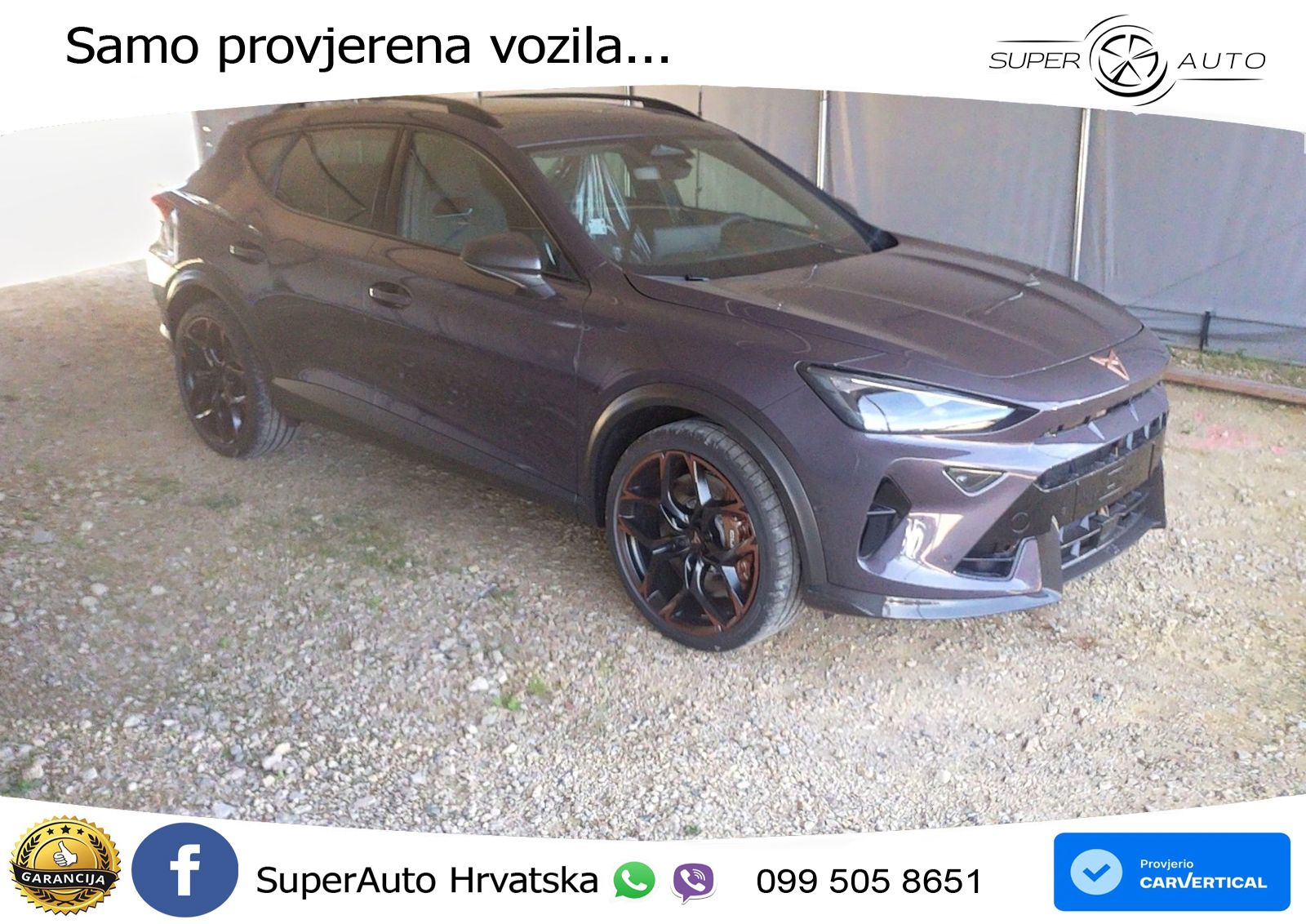 Cupra Formentor VZ5 2.5 TSI (390 KS) 4Drive DSG MATRIX+GR SJED+KAM
