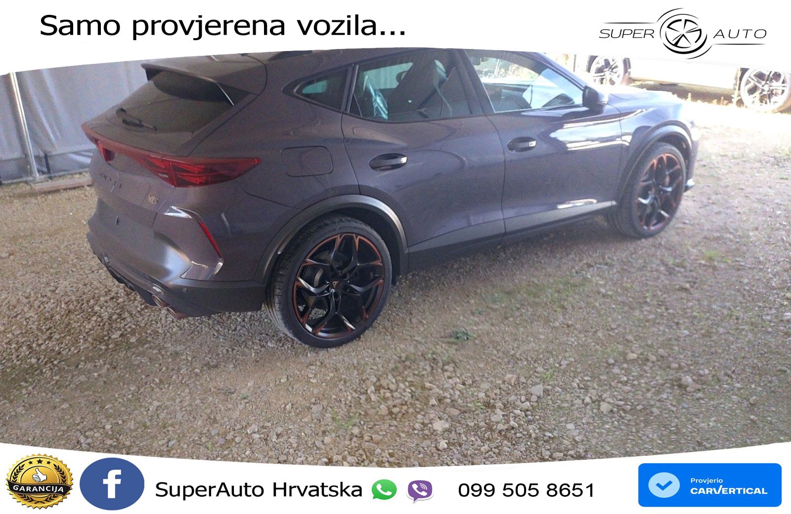 Cupra Formentor VZ5 2.5 TSI (390 KS) 4Drive DSG MATRIX+GR SJED+KAM