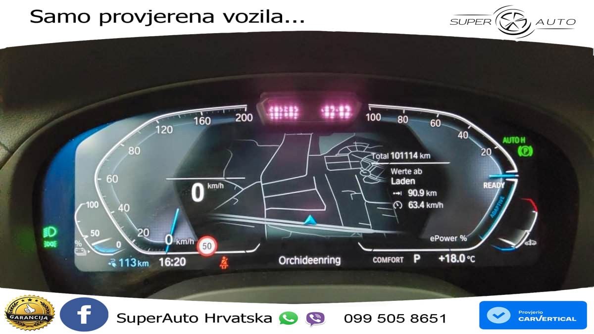BMW iX3 80 kWh (286 KS) M Sport LED+GR SJED+ACC