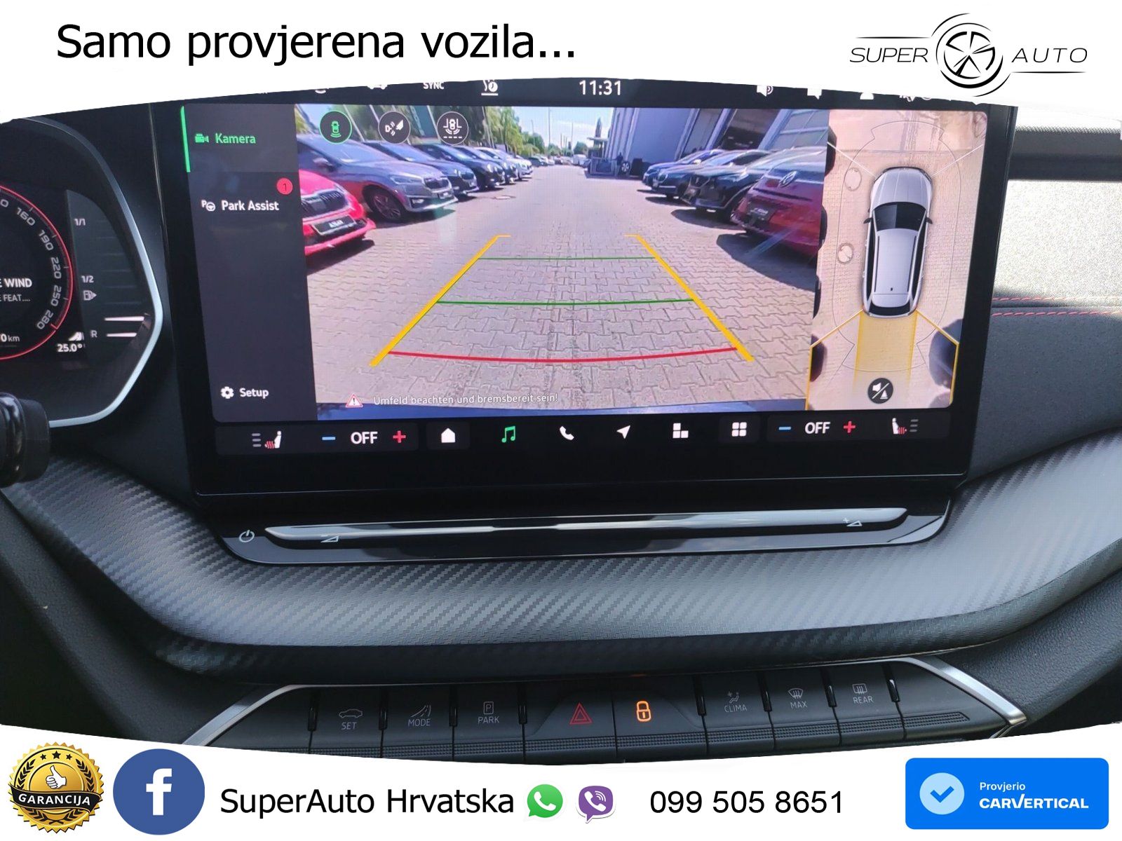 Škoda Octavia Combi RS 2.0 TSI (265 KS) DSG ACC+HEAD+4xGR SJED+360+PANO
