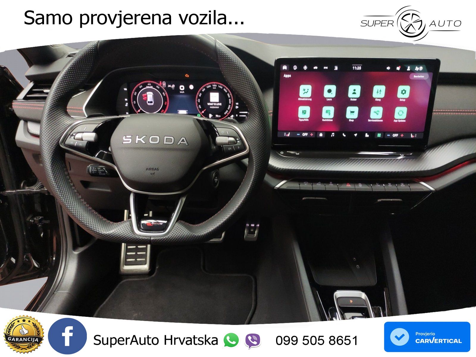 Škoda Octavia Combi RS 2.0 TSI (265 KS) DSG ACC+HEAD+4xGR SJED+360+PANO