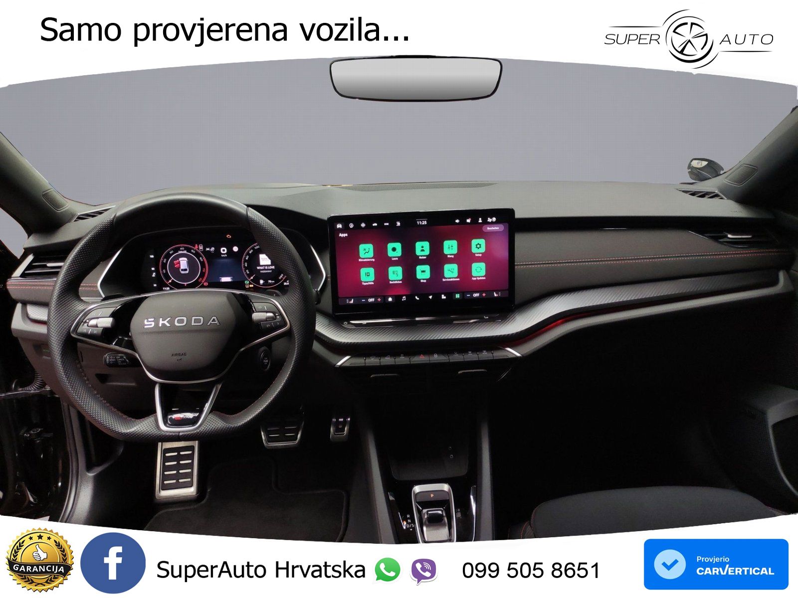 Škoda Octavia Combi RS 2.0 TSI (265 KS) DSG ACC+HEAD+4xGR SJED+360+PANO