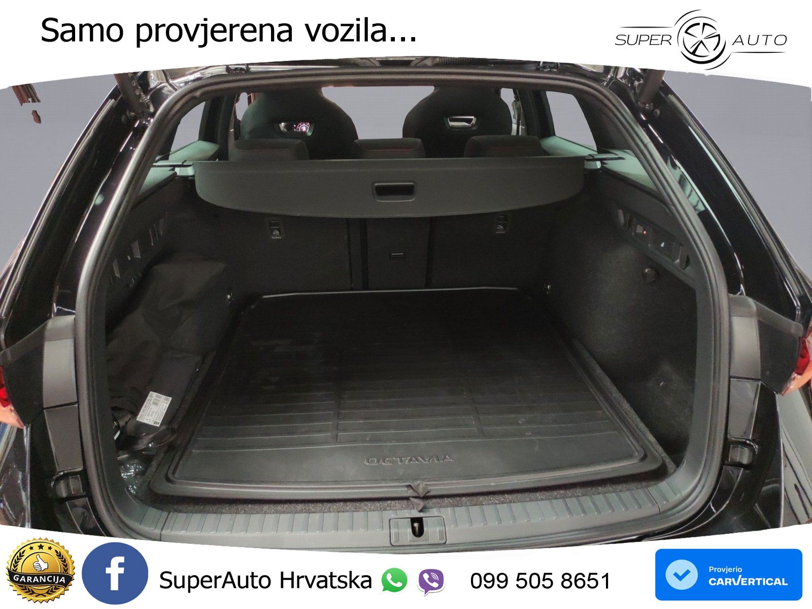 Škoda Octavia Combi RS 2.0 TSI (265 KS) DSG ACC+HEAD+4xGR SJED+360+PANO