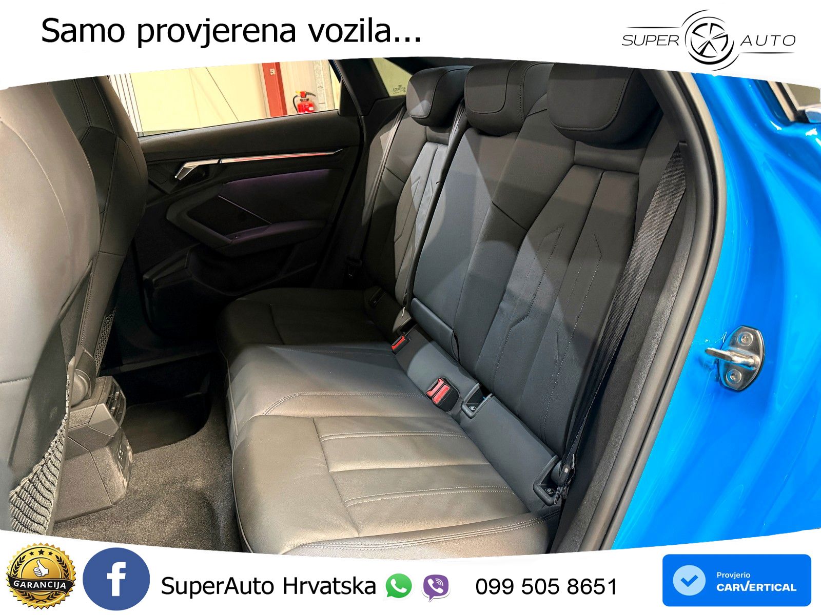 Audi A3 Limuzina 40 TFSI (190 KS) quattro S tronic S line LED+GR SJED+ACC