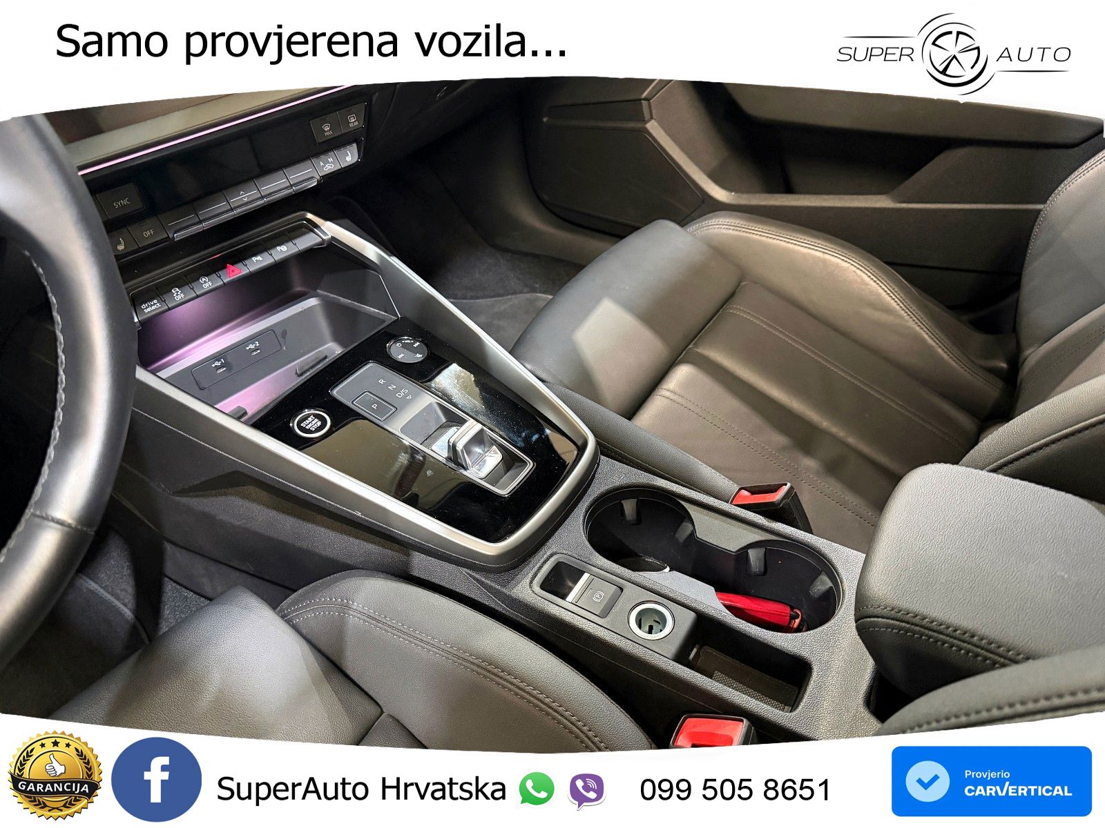 Audi A3 Limuzina 40 TFSI (190 KS) quattro S tronic S line LED+GR SJED+ACC