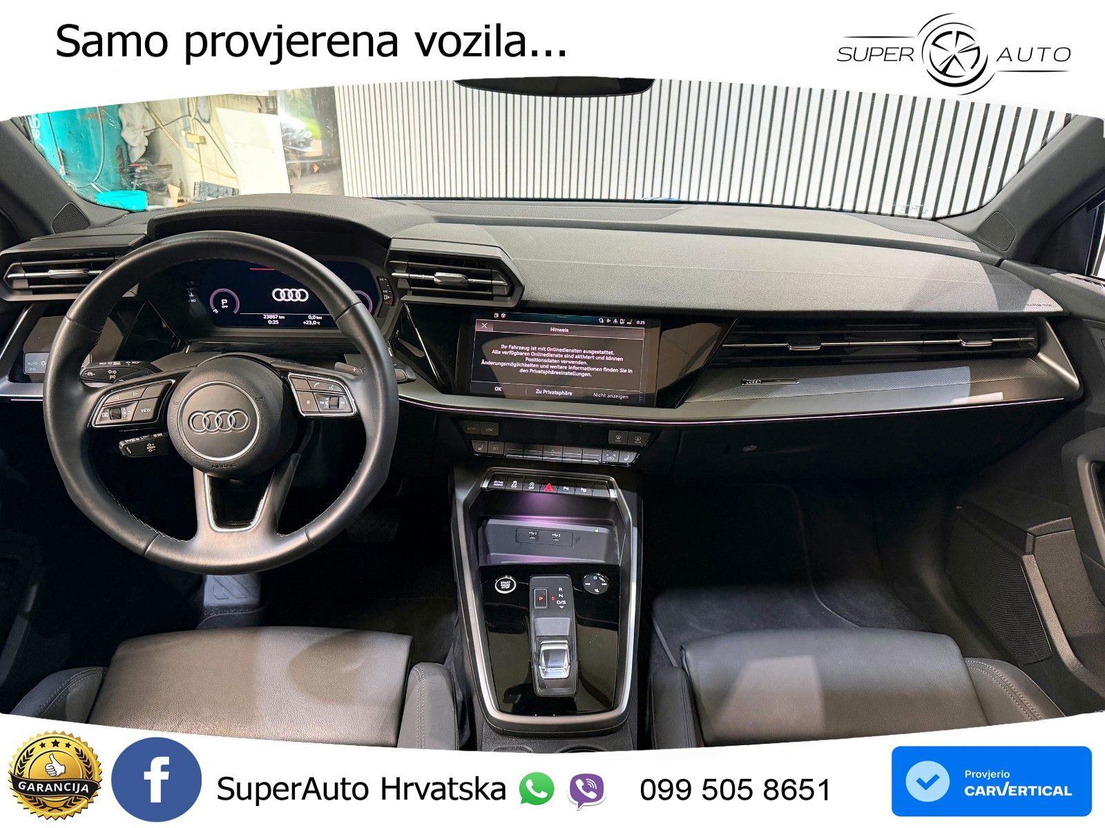 Audi A3 Limuzina 40 TFSI (190 KS) quattro S tronic S line LED+GR SJED+ACC