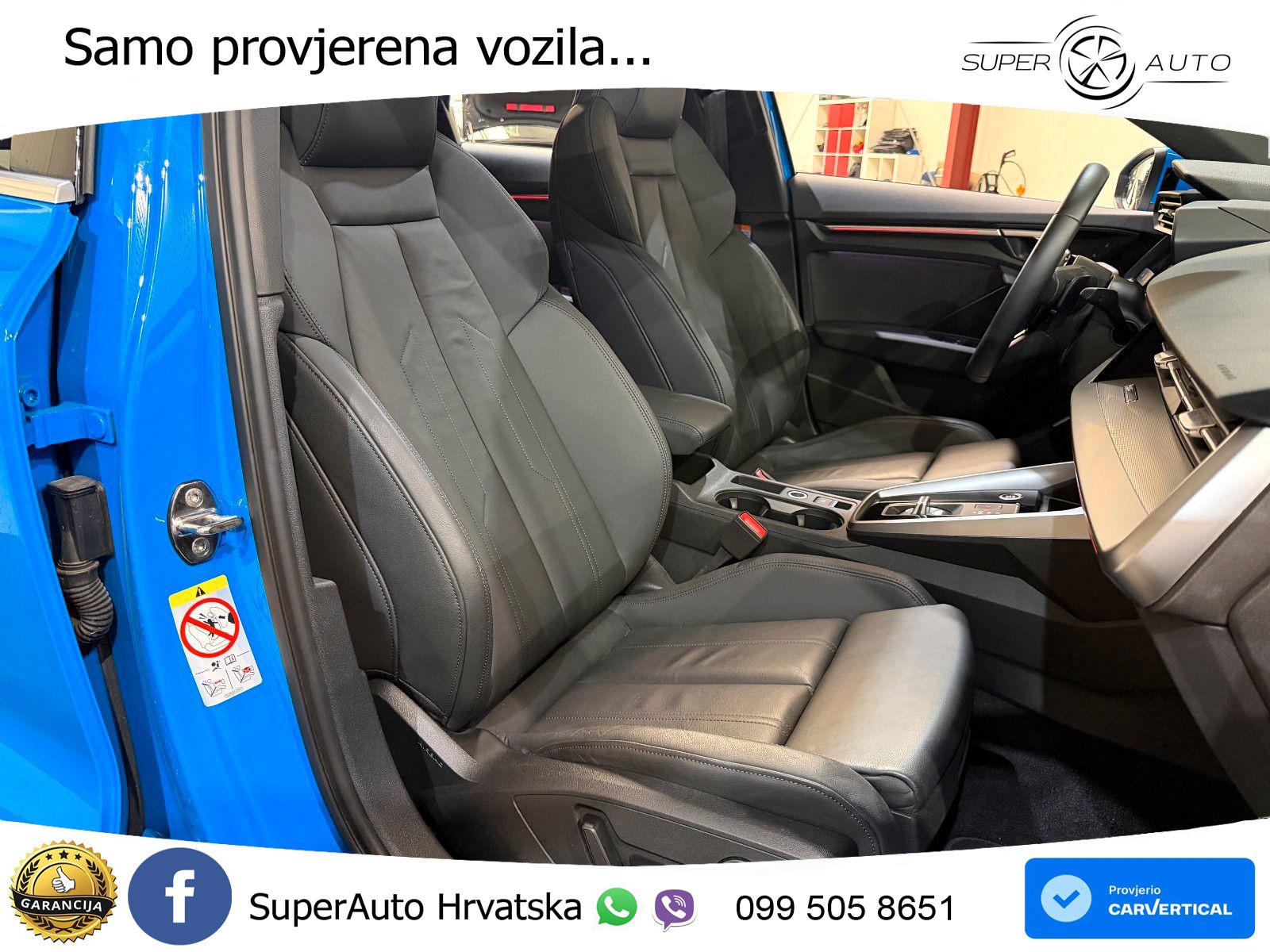 Audi A3 Limuzina 40 TFSI (190 KS) quattro S tronic S line LED+GR SJED+ACC
