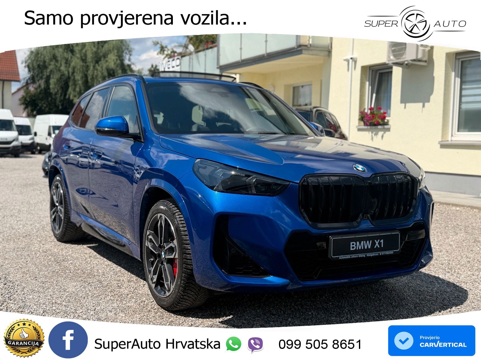 BMW X1 20i (170 KS) sDrive Steptronic M Sport LED+GR SJED+ACC