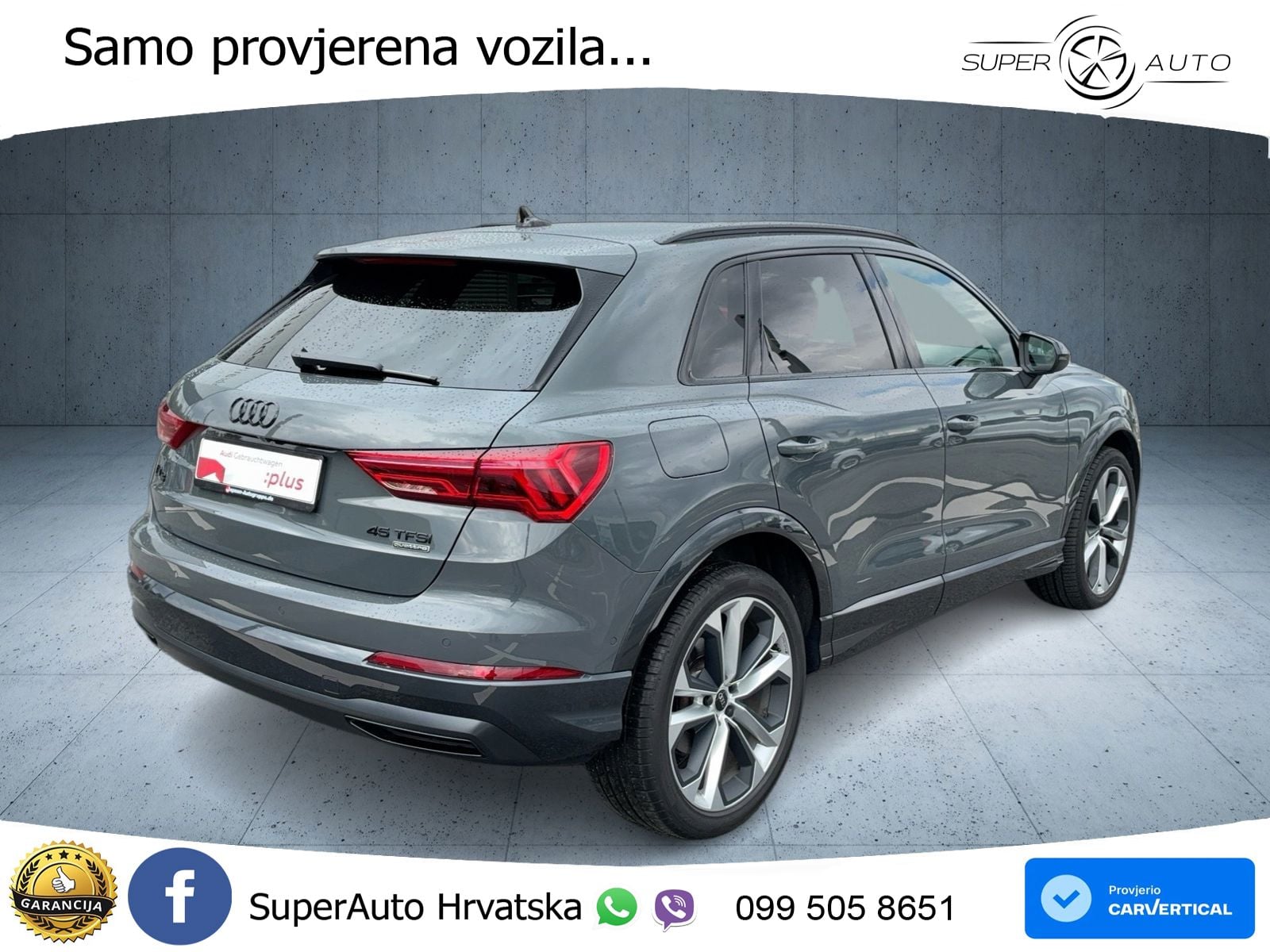 Audi Q3 45 TFSI (245 KS) quattro S tronic advanced MATRIX+GR SJED+KAM
