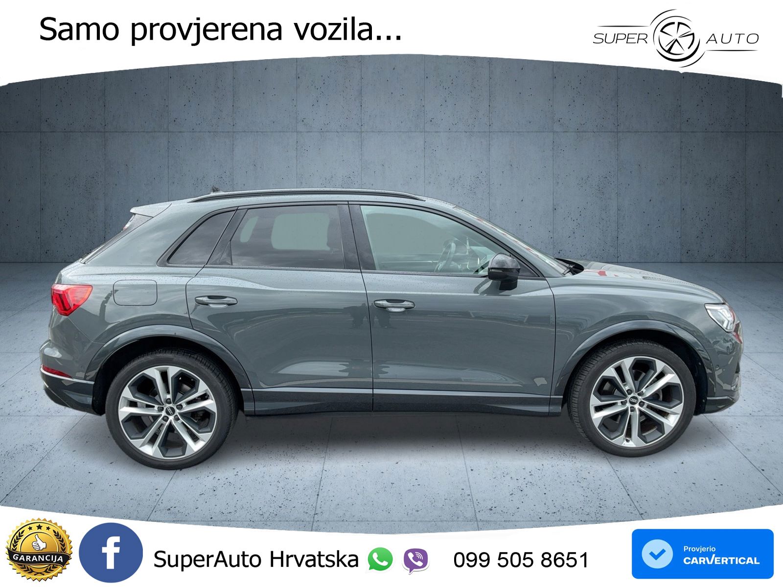 Audi Q3 45 TFSI (245 KS) quattro S tronic advanced MATRIX+GR SJED+KAM