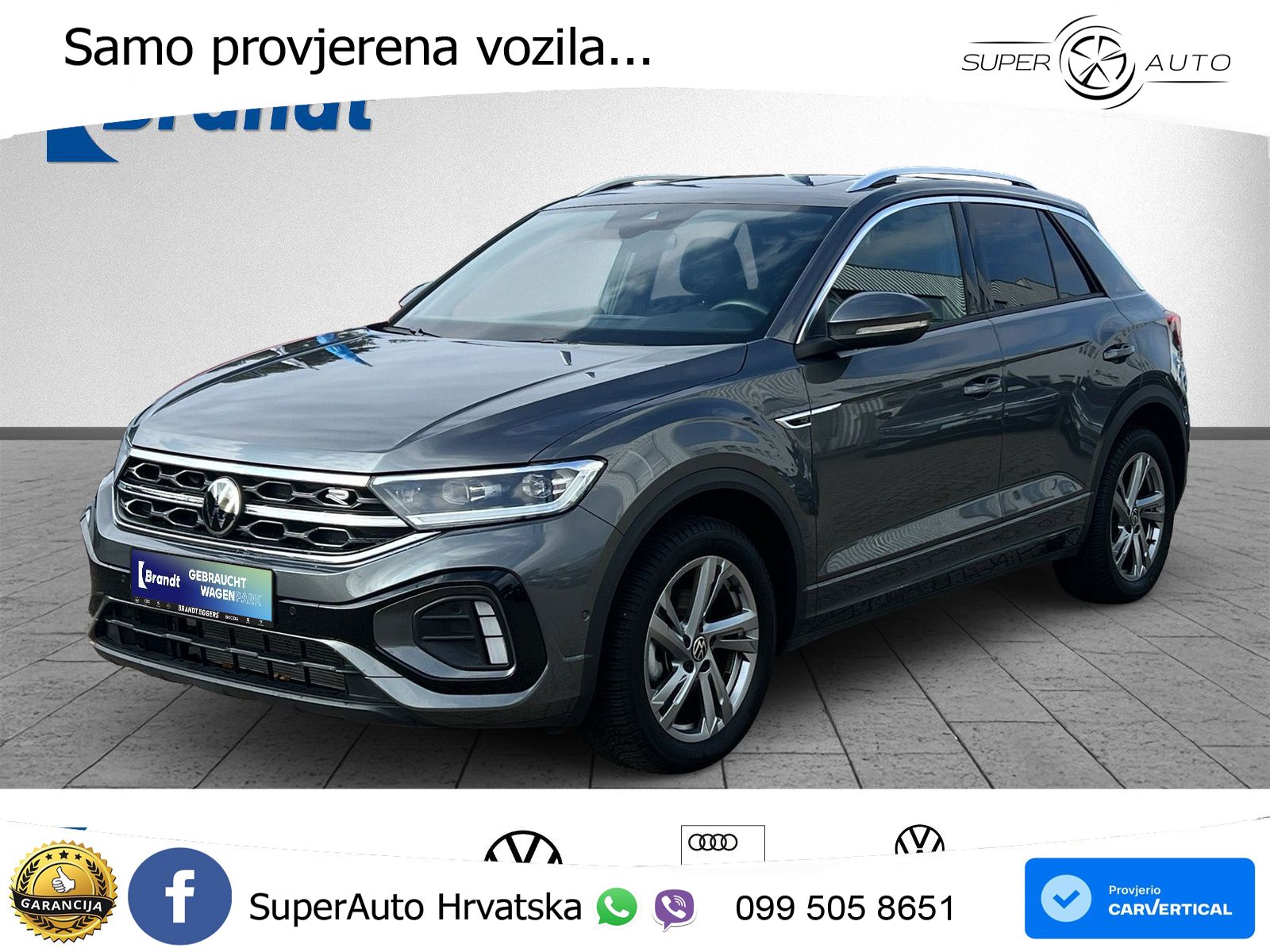 Volkswagen T-Roc 1.5 TSI (150 KS) DSG LED+GR SJED+ACC