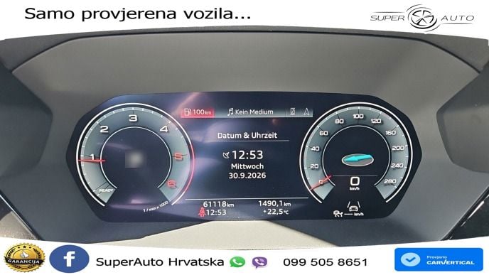 Audi A3 30 TDI (116 KS) S tronic LED+GR SJED+ACC