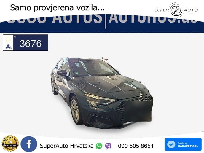 Audi A3 30 TDI (116 KS) S tronic LED+GR SJED+ACC