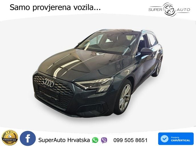 Audi A3 30 TDI (116 KS) S tronic LED+GR SJED+ACC