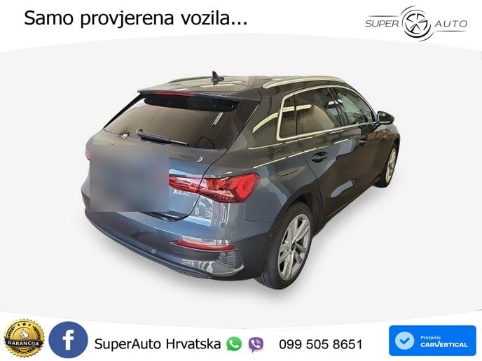 Audi A3 30 TDI (116 KS) S tronic LED+GR SJED+ACC