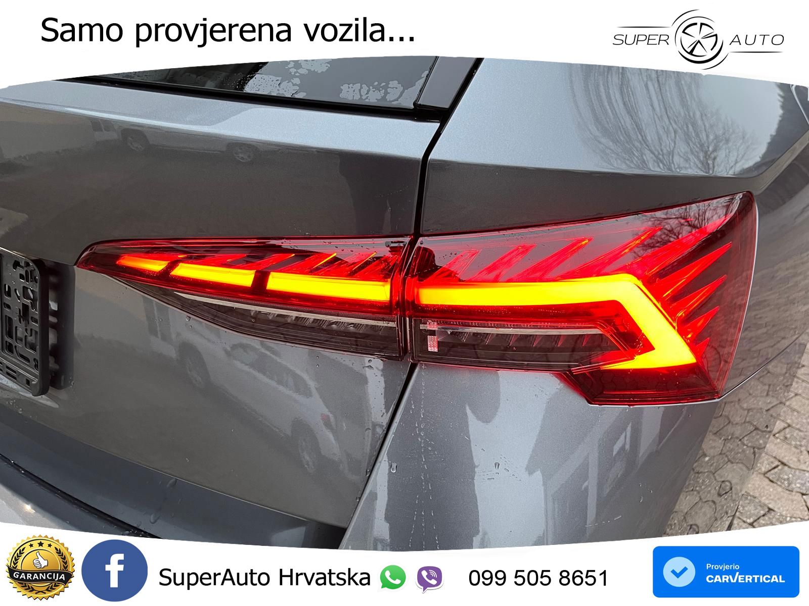 Škoda Octavia Combi 1.5 TSI (150 KS) Selection MATRIX+GR SJED+KAM