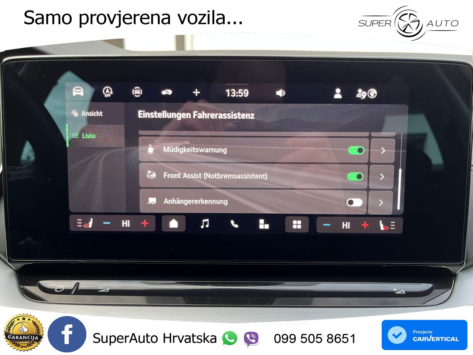 Škoda Octavia Combi 1.5 TSI (150 KS) Selection MATRIX+GR SJED+KAM