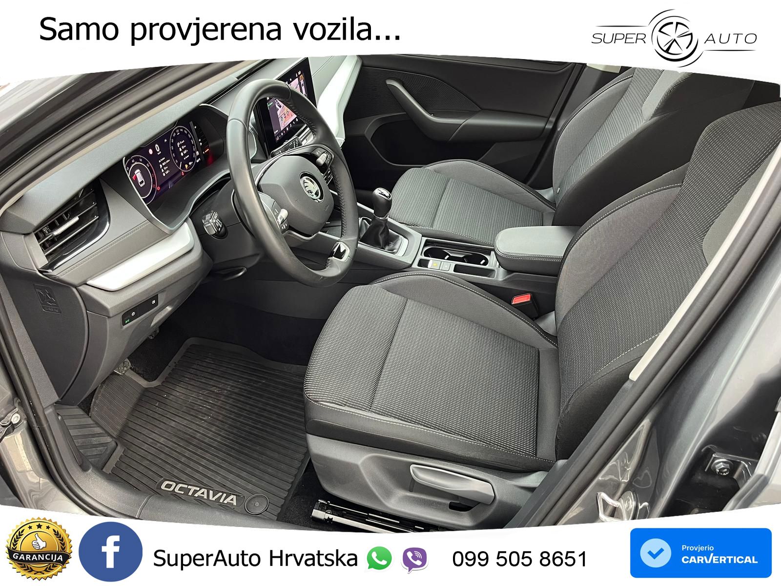 Škoda Octavia Combi 1.5 TSI (150 KS) Selection MATRIX+GR SJED+KAM