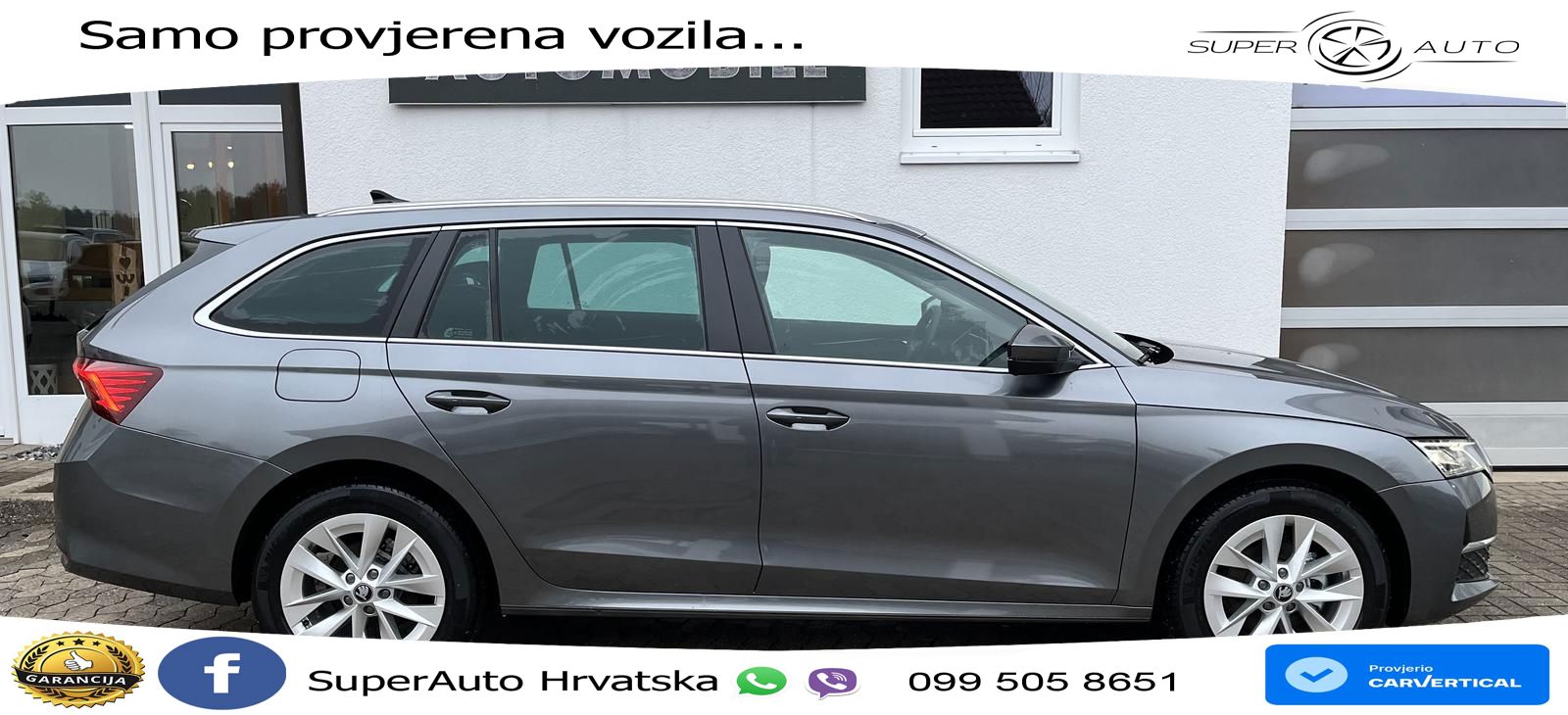 Škoda Octavia Combi 1.5 TSI (150 KS) Selection MATRIX+GR SJED+KAM