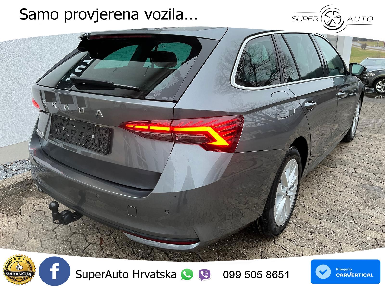 Škoda Octavia Combi 1.5 TSI (150 KS) Selection MATRIX+GR SJED+KAM