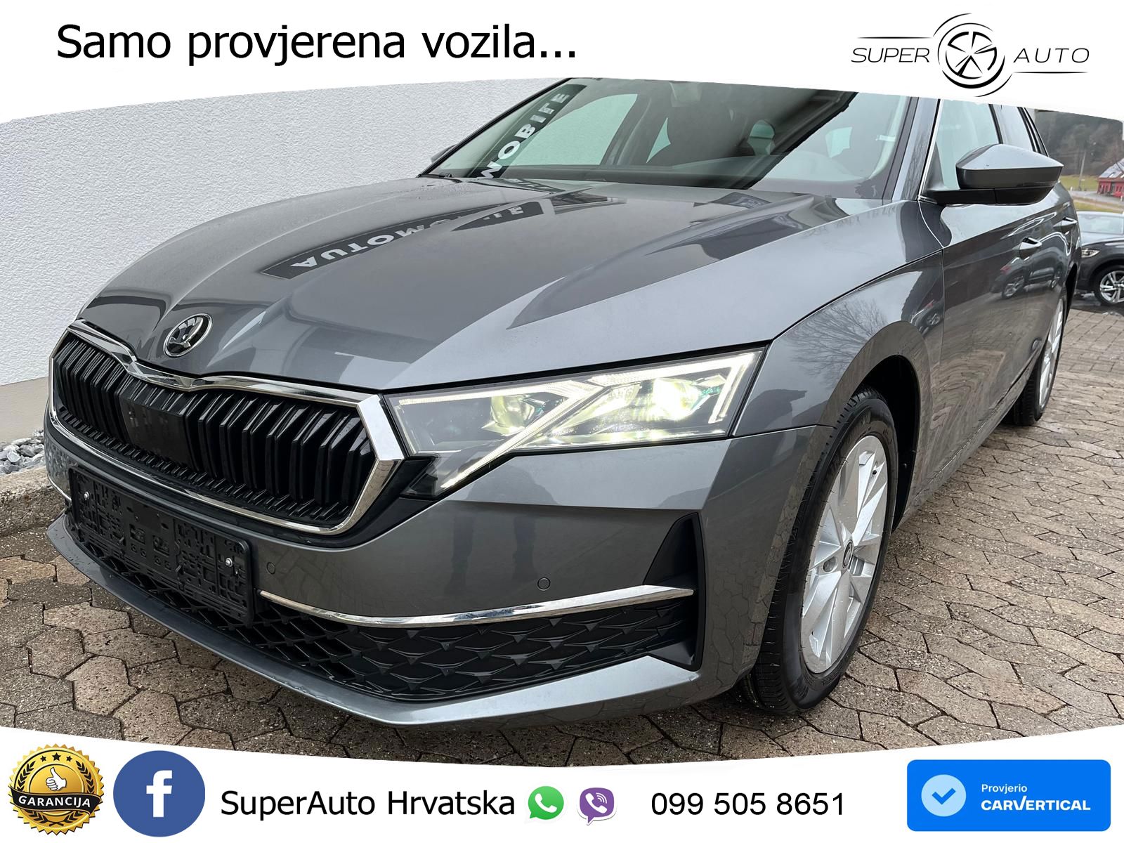Škoda Octavia Combi 1.5 TSI (150 KS) Selection MATRIX+GR SJED+KAM