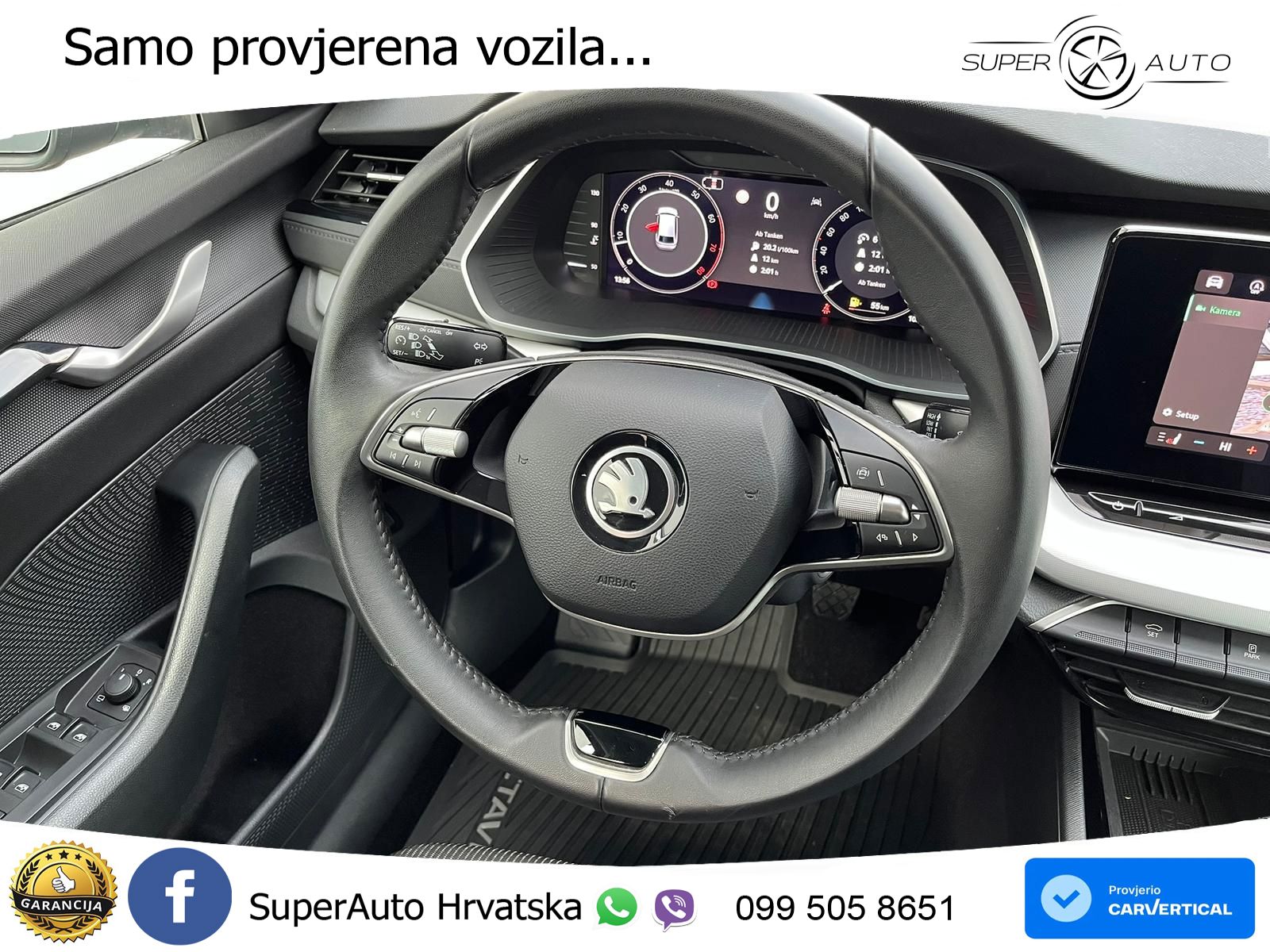 Škoda Octavia Combi 1.5 TSI (150 KS) Selection MATRIX+GR SJED+KAM