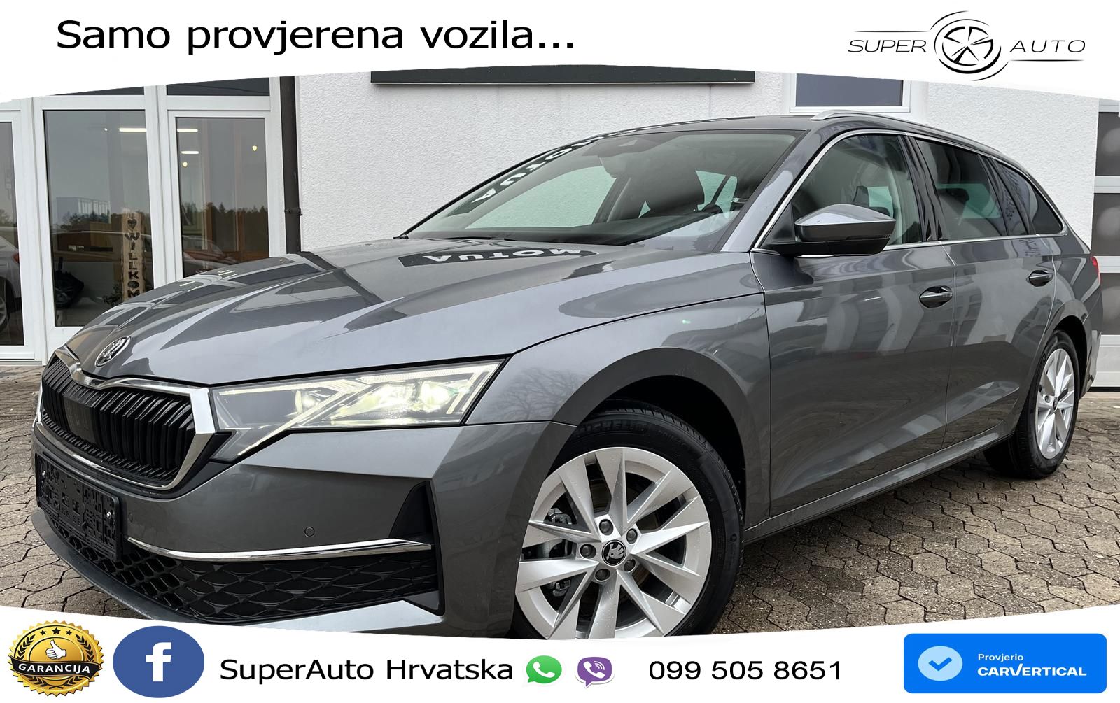 Škoda Octavia Combi 1.5 TSI (150 KS) Selection MATRIX+GR SJED+KAM