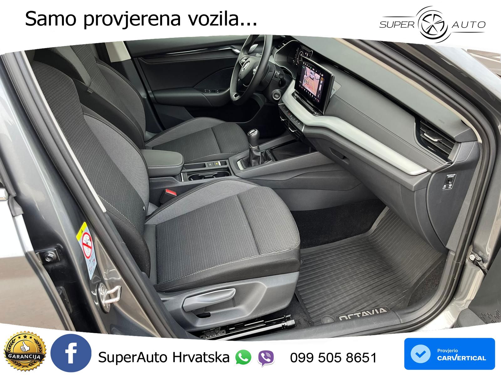 Škoda Octavia Combi 1.5 TSI (150 KS) Selection MATRIX+GR SJED+KAM