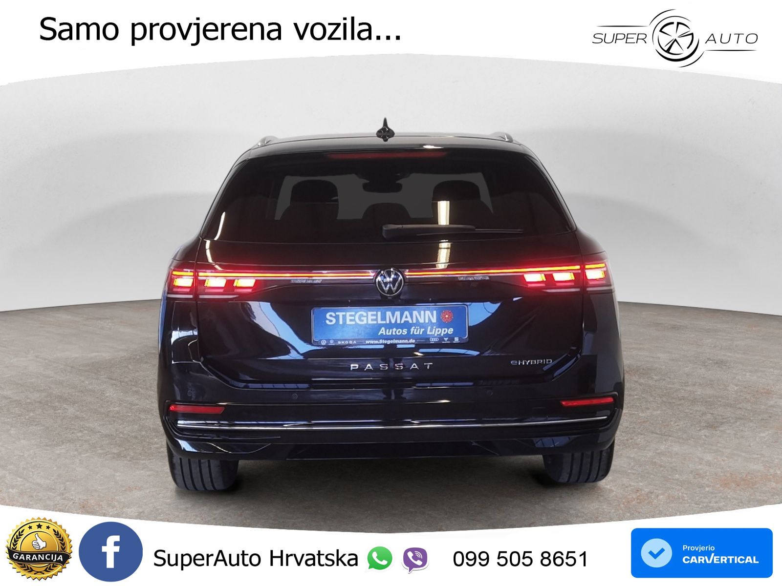 Volkswagen Passat Variant 1.5 TSI (204 KS) eHybrid DSG Elegance LED+GR SJED+ACC