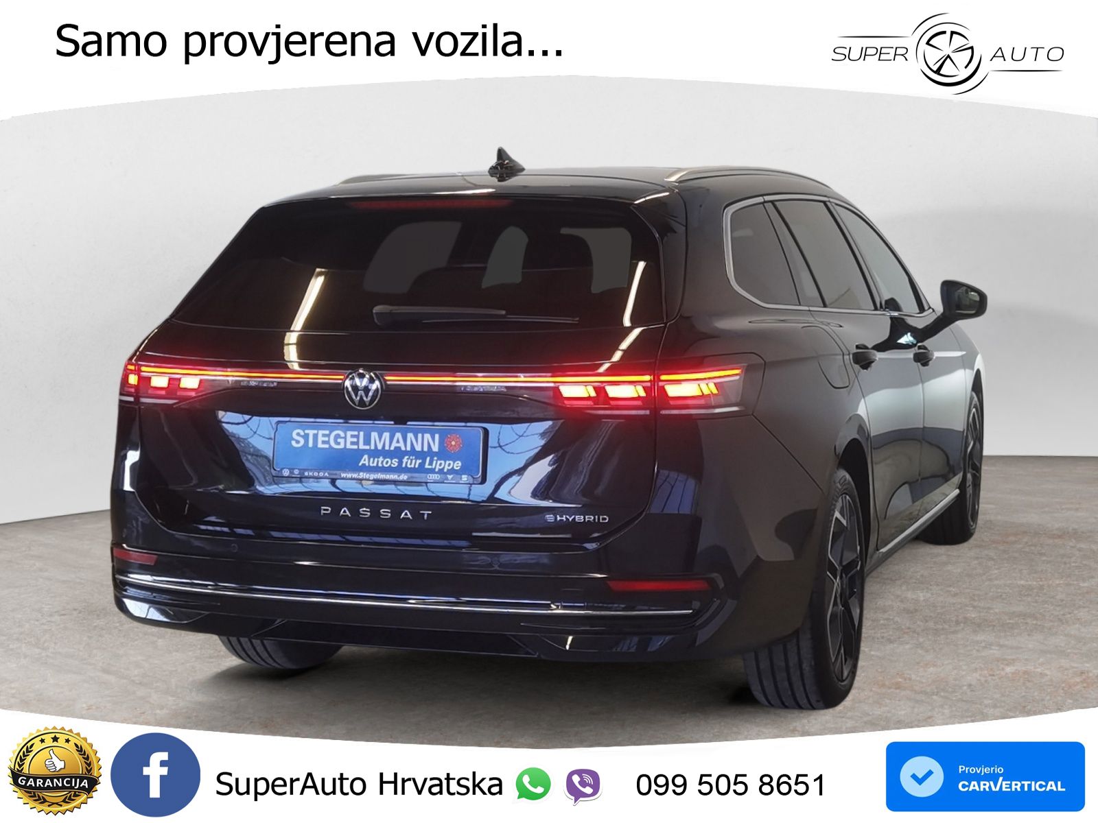Volkswagen Passat Variant 1.5 TSI (204 KS) eHybrid DSG Elegance LED+GR SJED+ACC
