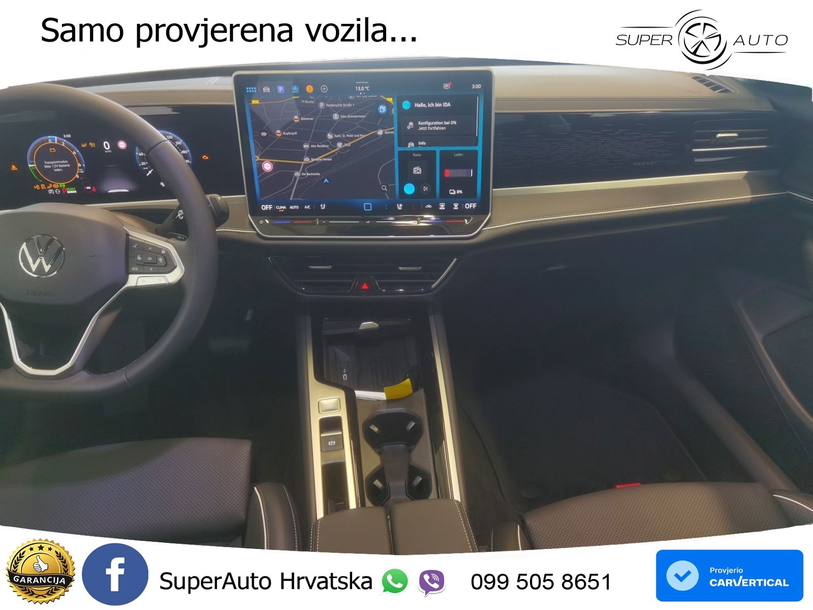 Volkswagen Passat Variant 1.5 TSI (204 KS) eHybrid DSG Elegance LED+GR SJED+ACC