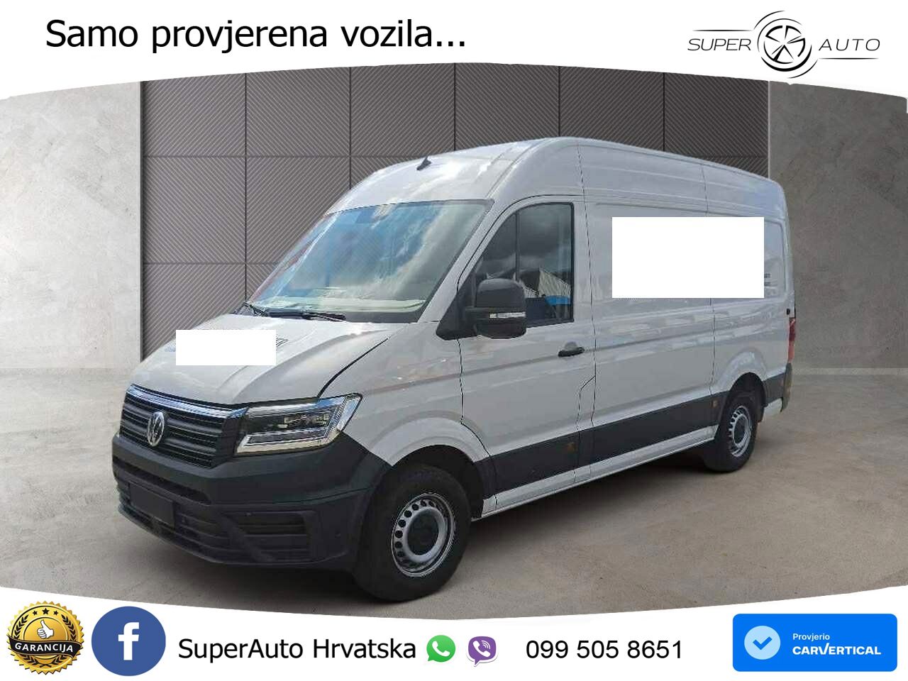 Volkswagen Crafter Kasten mittlerer Radstand 2.0 TDI AHK 177 KS