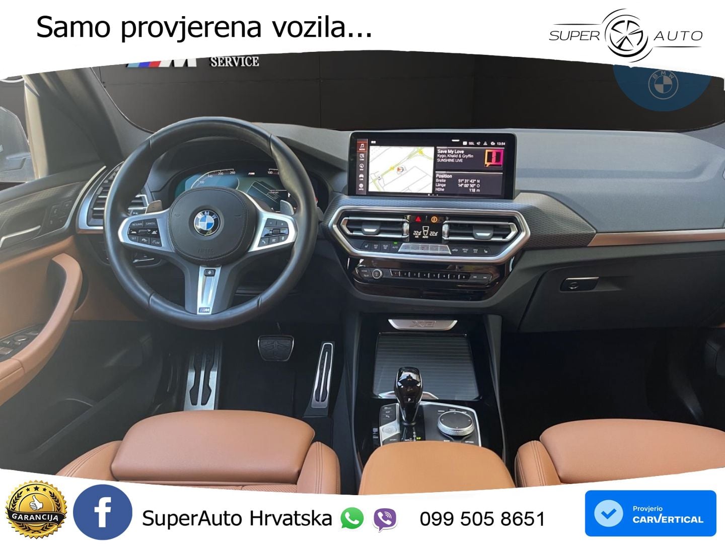 BMW X3 30d xDrive Steptronic M Sport LED+GR SJED+ACC