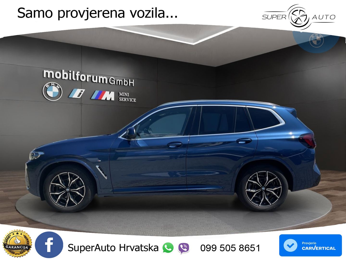 BMW X3 30d xDrive Steptronic M Sport LED+GR SJED+ACC