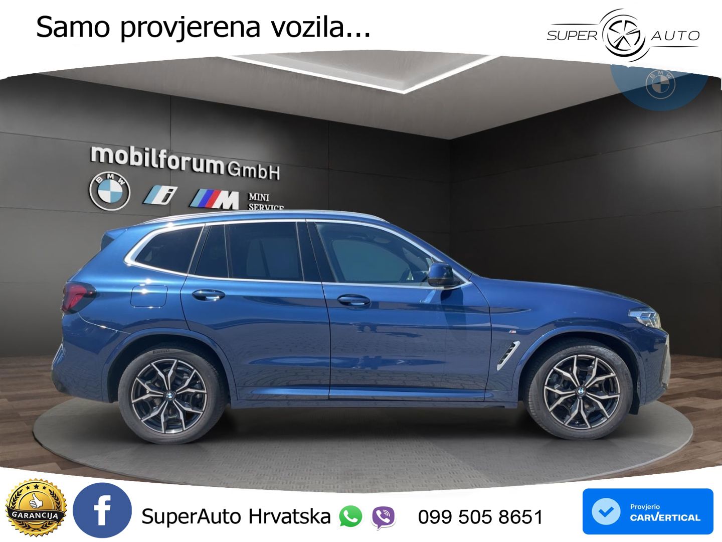 BMW X3 30d xDrive Steptronic M Sport LED+GR SJED+ACC