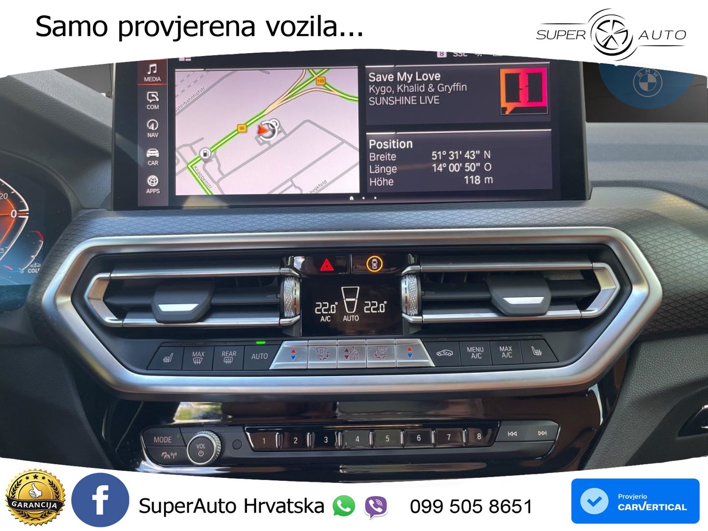 BMW X3 30d xDrive Steptronic M Sport LED+GR SJED+ACC