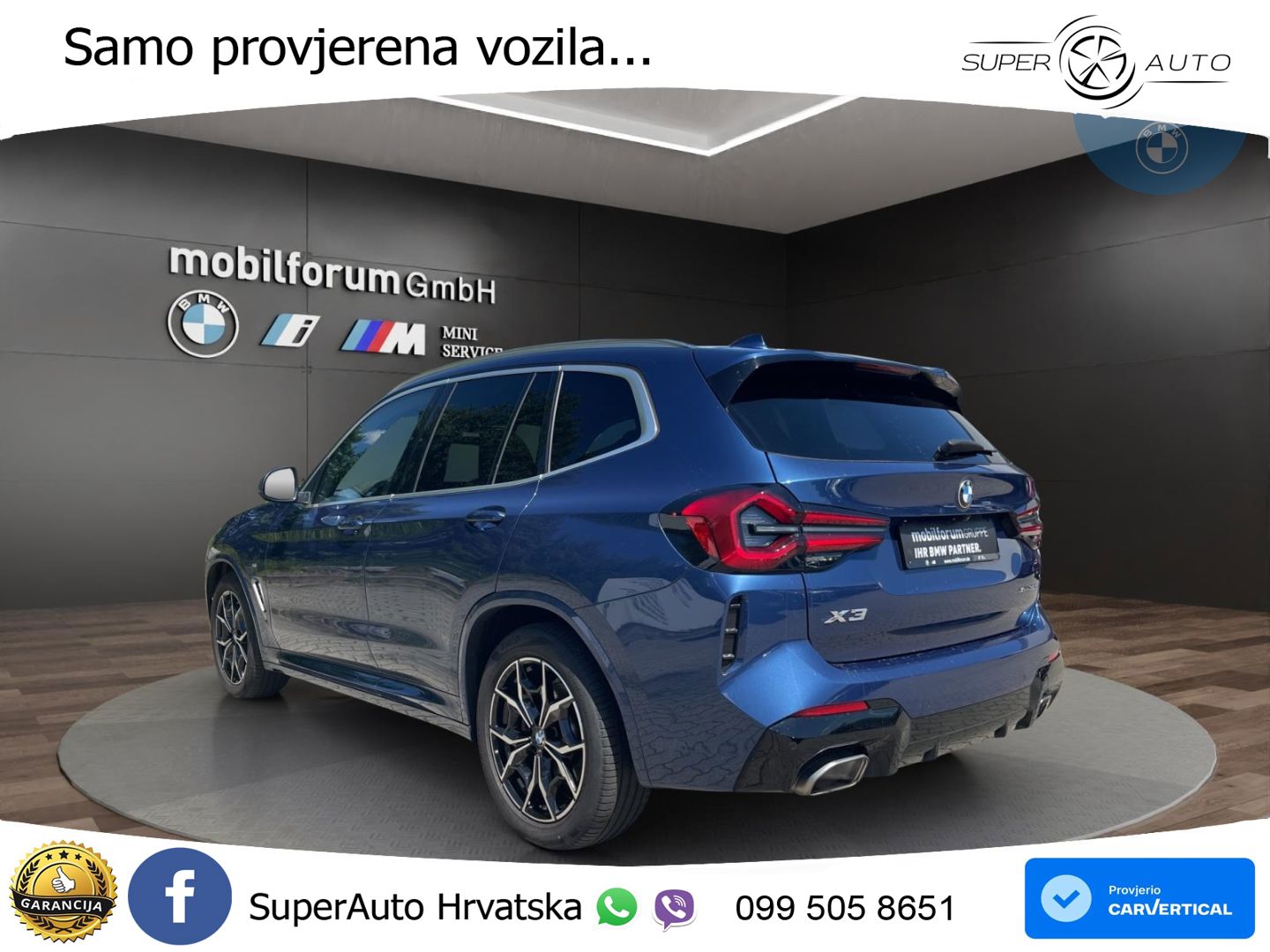 BMW X3 30d xDrive Steptronic M Sport LED+GR SJED+ACC