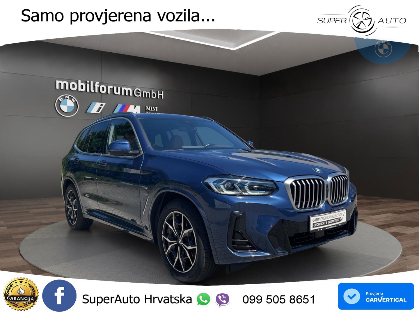 BMW X3 30d xDrive Steptronic M Sport LED+GR SJED+ACC
