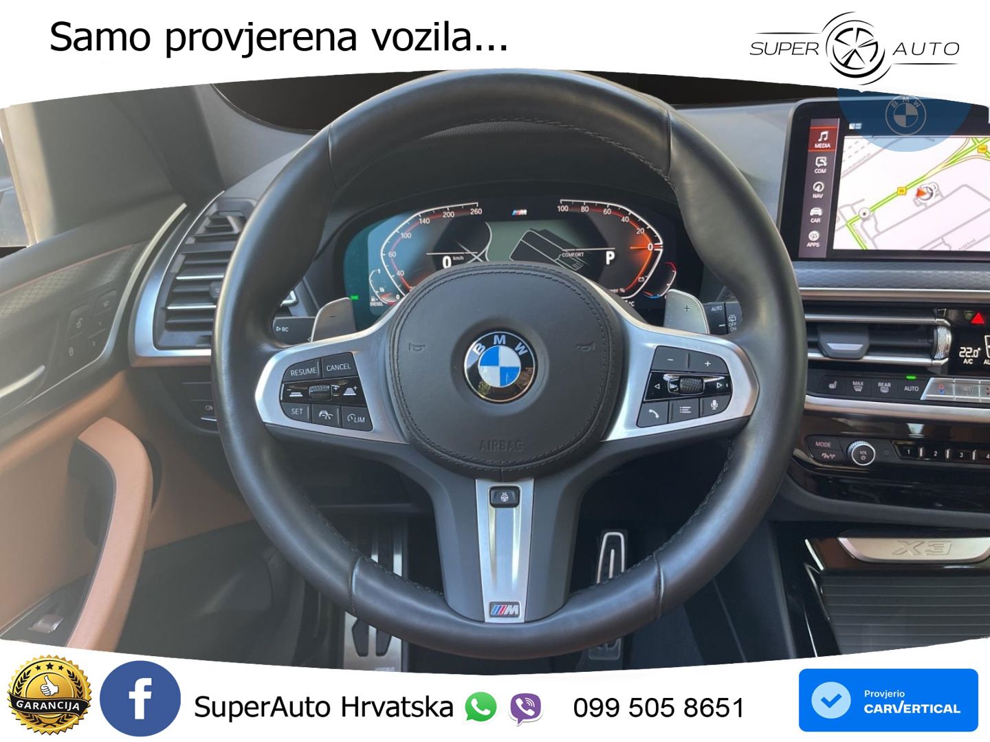 BMW X3 30d xDrive Steptronic M Sport LED+GR SJED+ACC