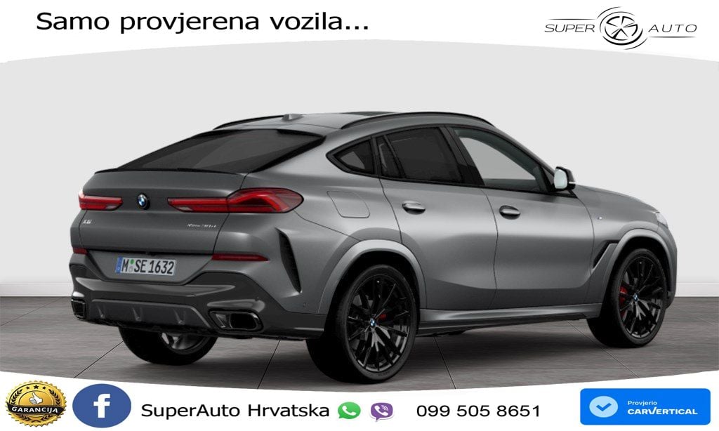 BMW X6 30d (298 KS) xDrive Steptronic M Sport LED+GR SJED+ACC