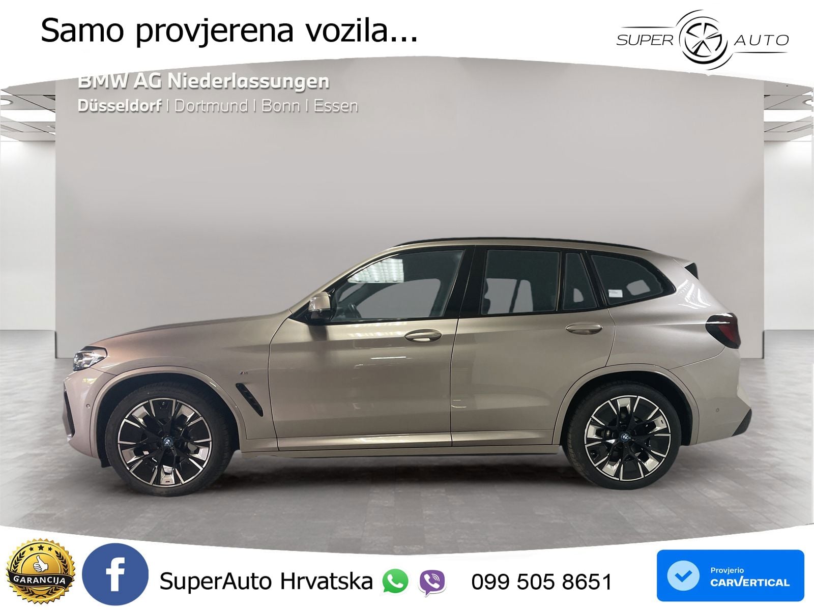 BMW iX3 80 kWh (286 KS) M Sport